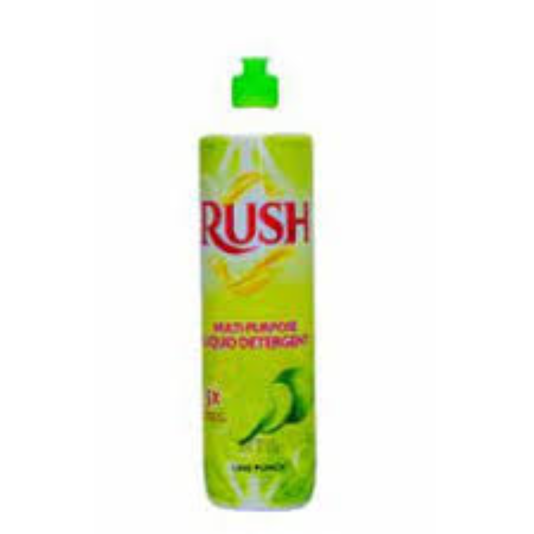 RUSH MULTI-PURPOSE LIQUID DET LIME 500ML
